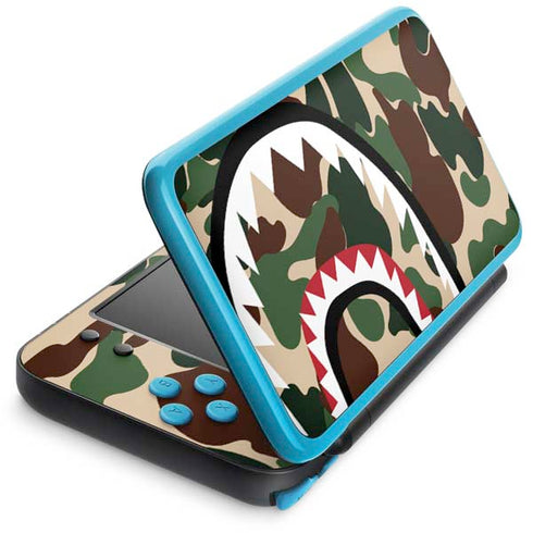 Shark Teeth Street Camo Nintendo 2DS XL (2017) Skin